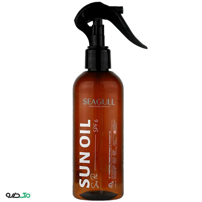 روغن برنزه کننده ویتامینه هویج و نارگیل سی گل SPF6